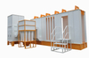 Multi-Cyclone Automatic Powder Coating Booth