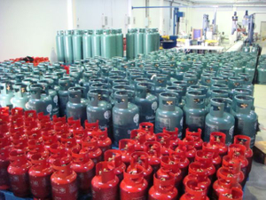 powder coating gas cylinders