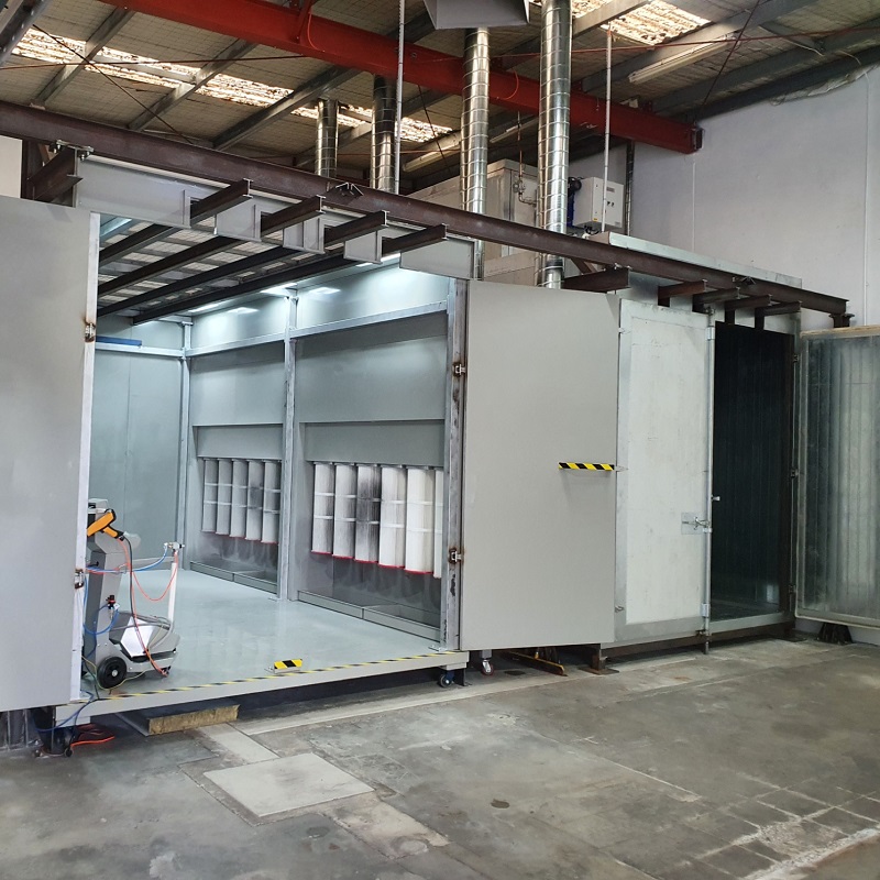 Compact Manual Powder Coating Line (for Austrial Customer)