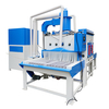 Continuous Sandblasting System Conveyor Belt Blast Machine